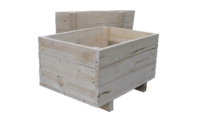 Ящик деревянный с крышкой ГОСТ 9396-88